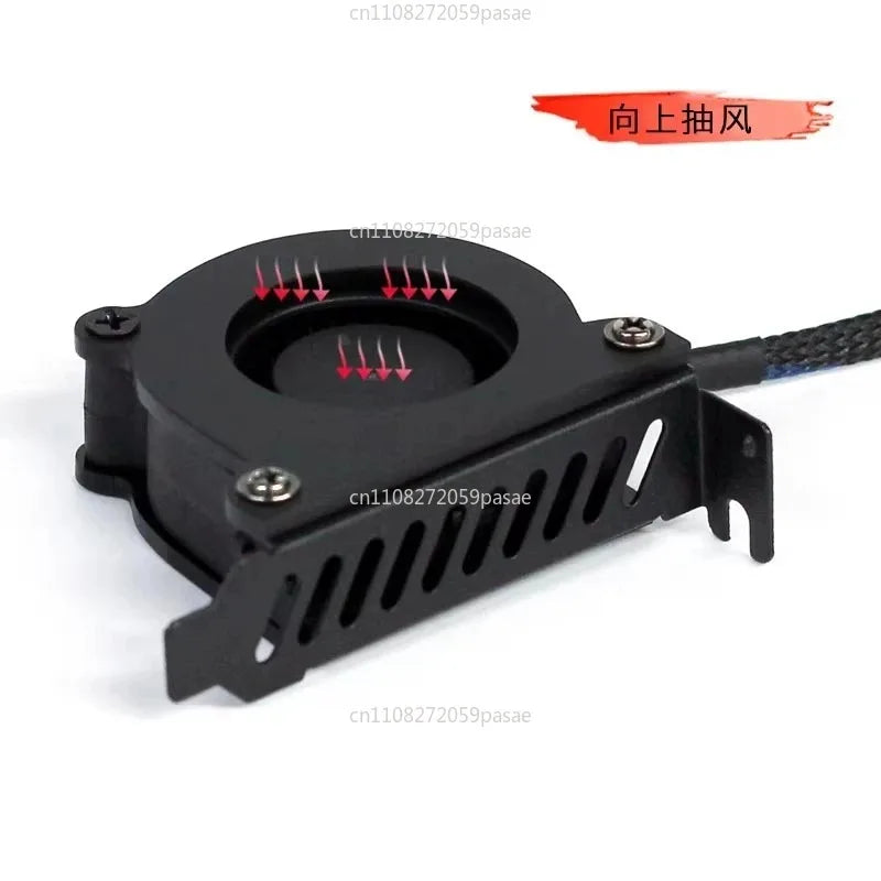 PCI Half-Height Turbine Exhaust Fan | PC Case GPU Cooling
