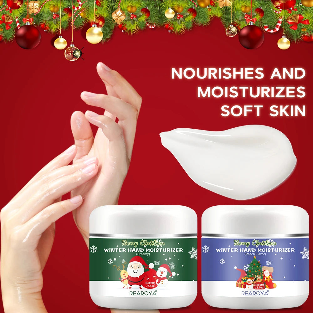 REAROYA Christmas Hand Cream Gift Set – Dry Hand Moisturizer Hand Cream Gift Set Oasis Select