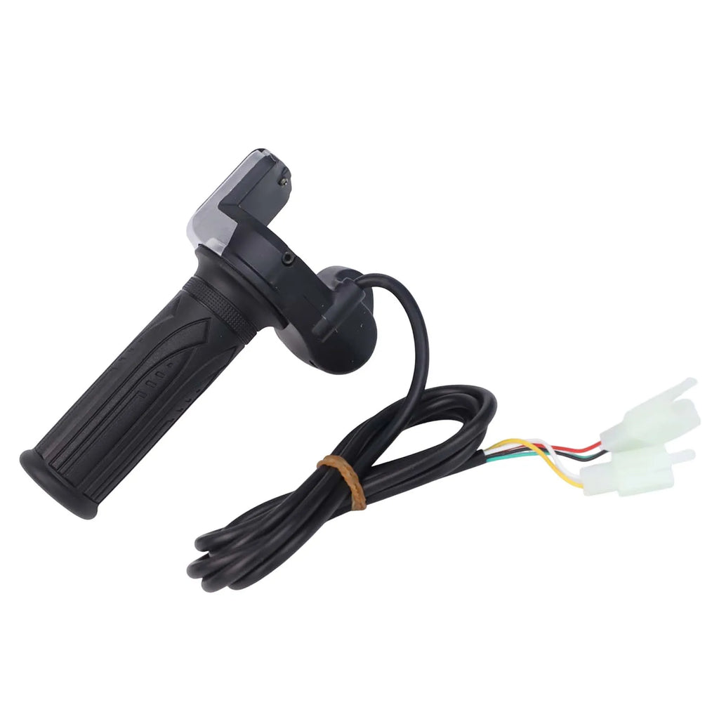Throttle Assembly for Electric Bikes Integrated LCD Screen Compatible with Standard Voltage Systems of 24/36 Volts Oasis Select