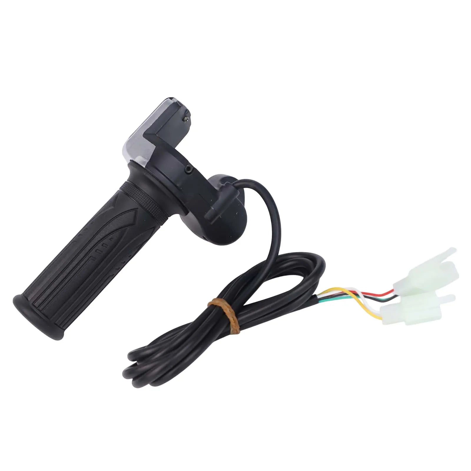 Throttle Assembly for Electric Bikes Integrated LCD Screen Compatible with Standard Voltage Systems of 24/36 Volts Oasis Select