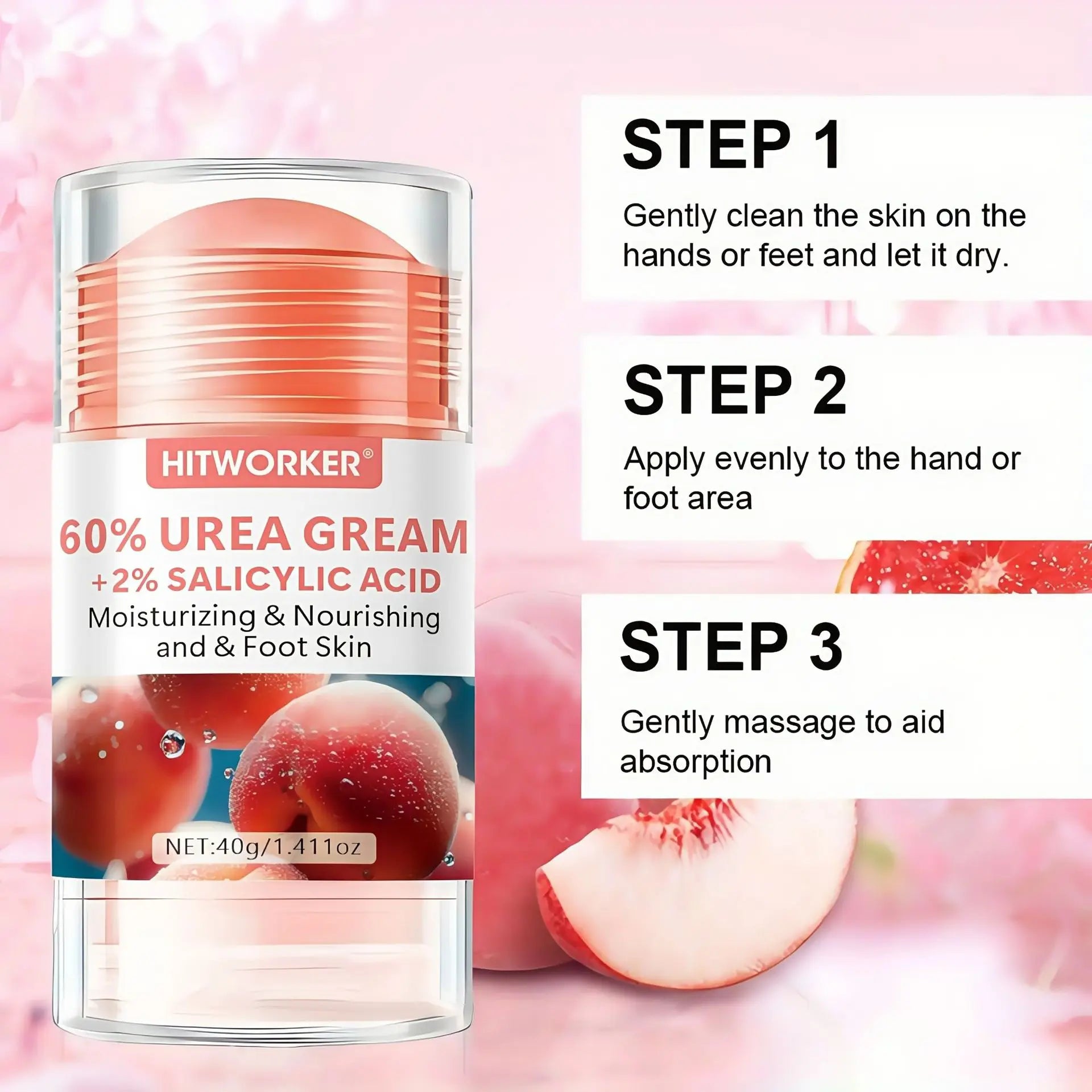 KIOLABO Peach Fresh and Dry Deodorizing Cream eliminates hand and foot odor, leaving a refreshing and cool scent Oasis Select