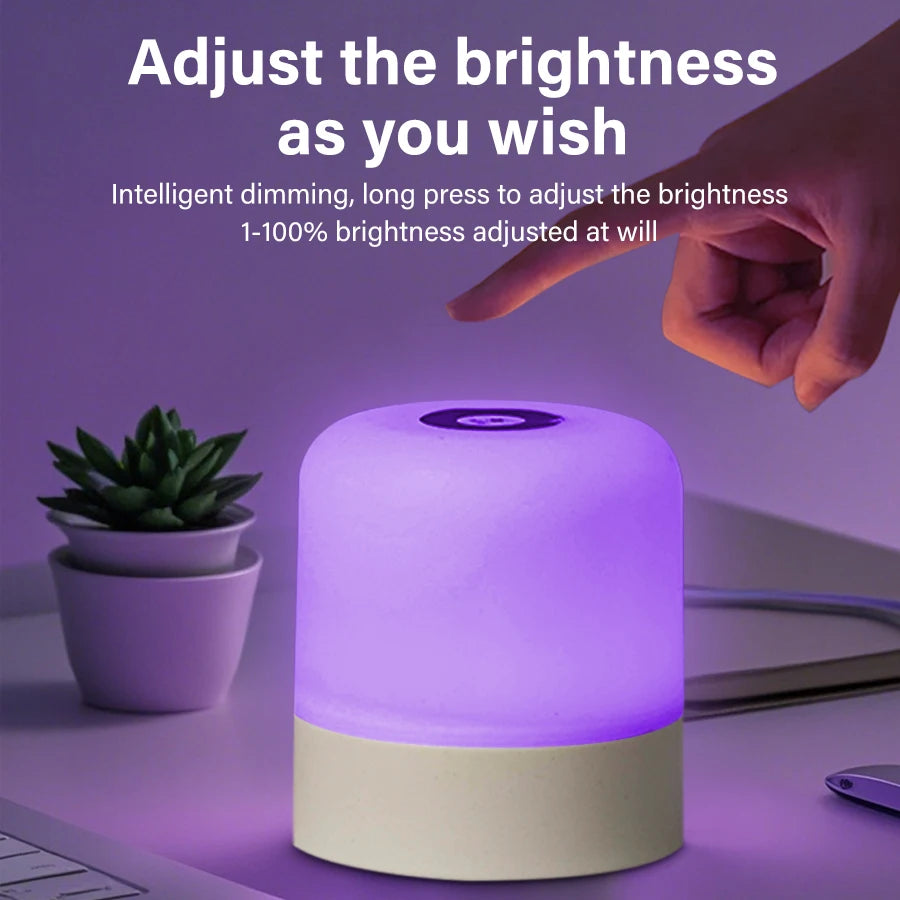 Rechargeable RGB LED Night Light – Remote & Touch Dimming Rechargeable Night Light Oasis Select