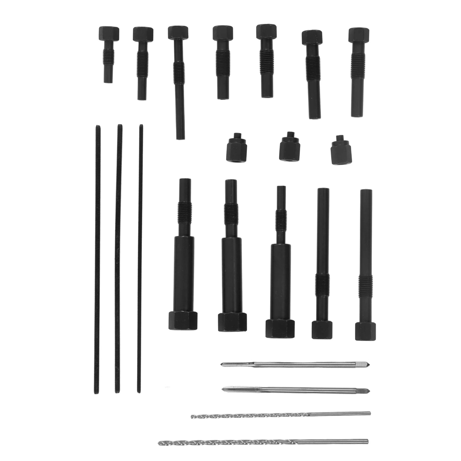 Glow Plug Remover Glow Plug Remover Extraction Removal Tool Set Kit with Storage Box for M10 M8 Glow Plug Extractor Tool Oasis Select