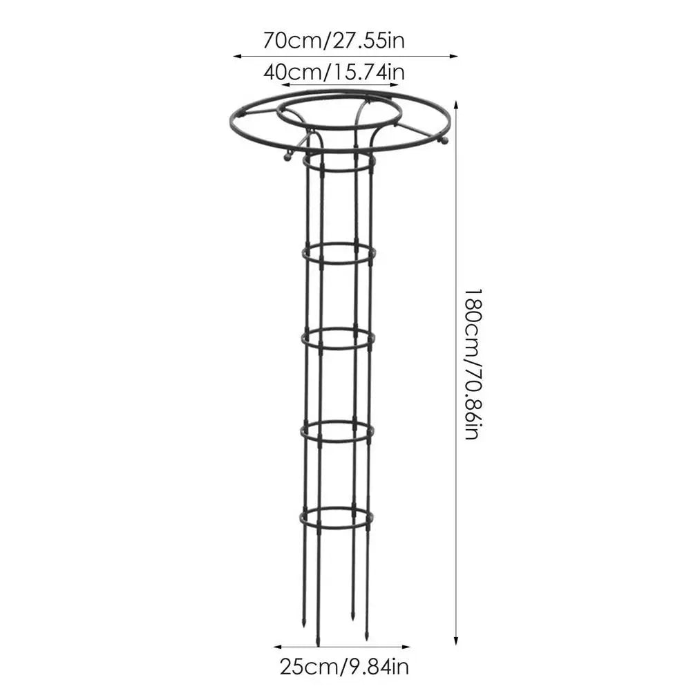 1pc Garden Trellis Umbrella Tower Plant Trellis For Climbing Plants Trellis Support DIY Climbing Trellis Flower Pots Supports Oasis Select 180cm