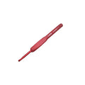 Aluminum Tulip Red Crochet Hook Frosted Handle TPR Silicone Crochet Sweater Knitting Hooks DIY Handmade Crafts Sewing Tools Oasis Select 06-4.5mm