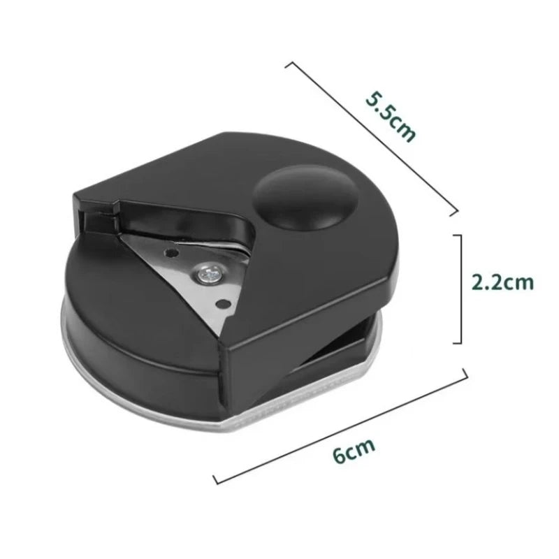 4mm Radius Corner Rounder Punch Paper Corner Rounder Paper Hole Cutter for Photo Paper,Black Oasis Select