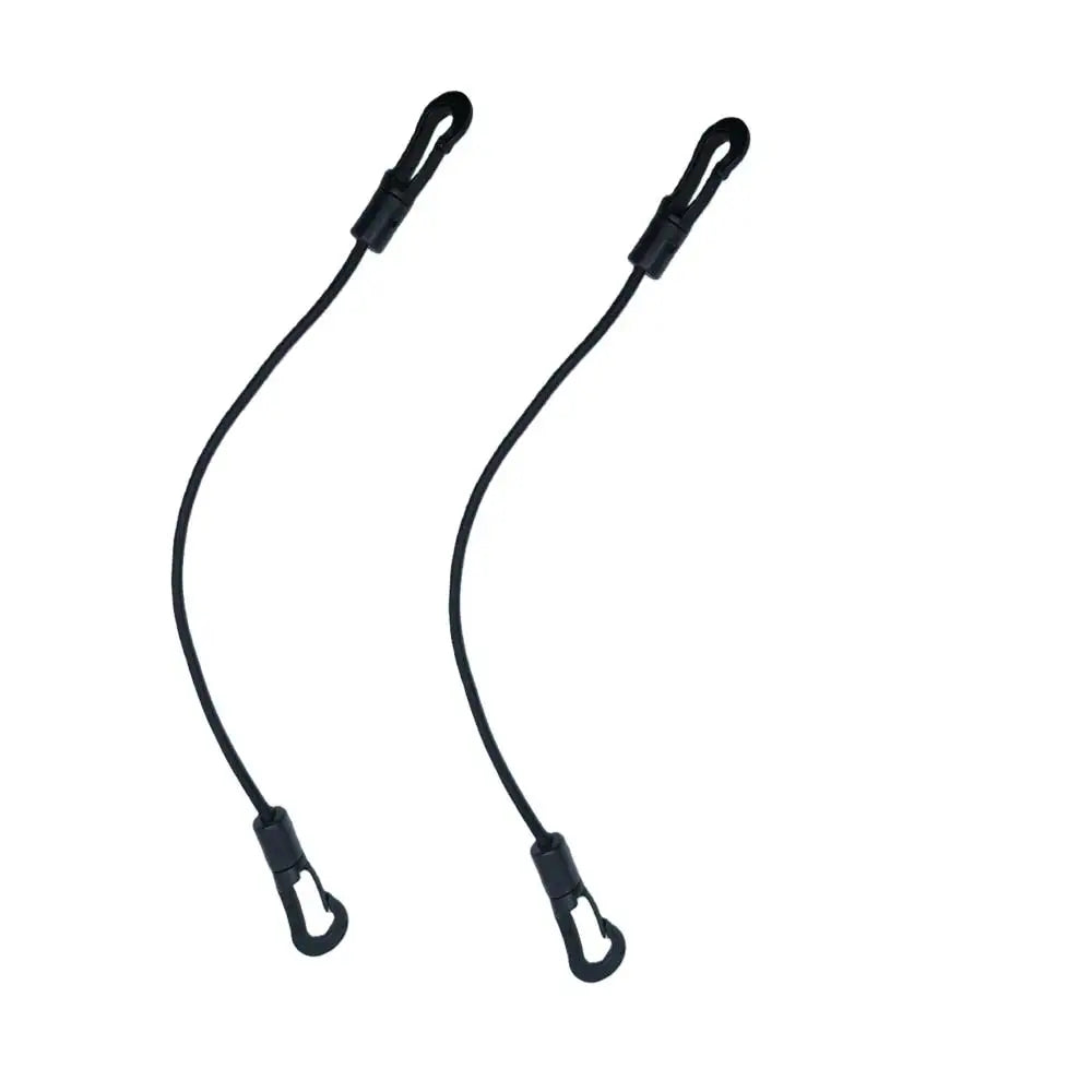 2pcs 4MM Bungee Shock Cord with Hooks Multi-Purpose Tie Downs Elastic Bungee Rope for Kayak Canoe Tarp Secure Your Gear Oasis Select
