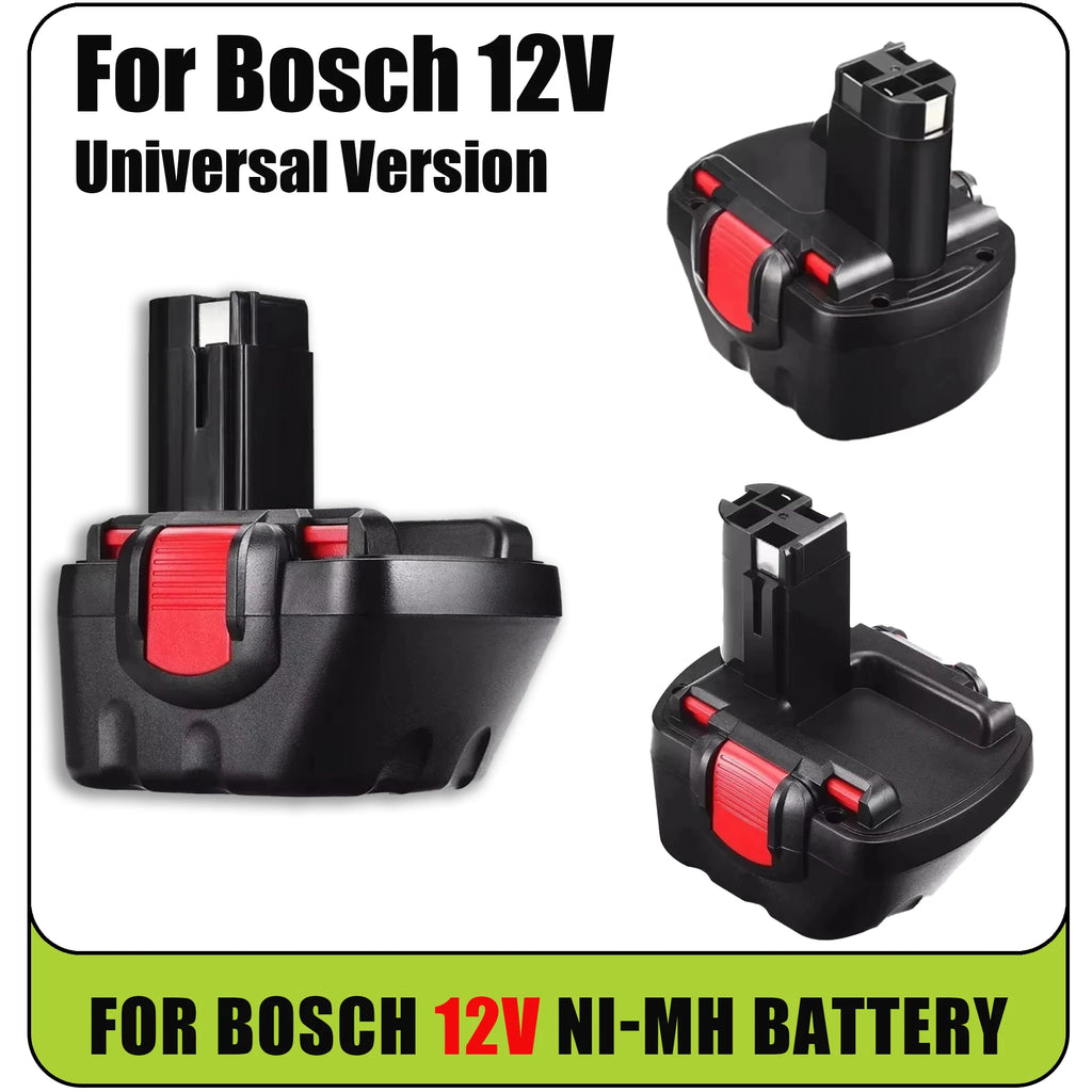 ⚡For BOSCH 12V NiMH Battery Power⚡ Tool Battery for BAT043 BAT045 BAT120 GSR 12 VE-2 2607335709 2607335557 Oasis Select