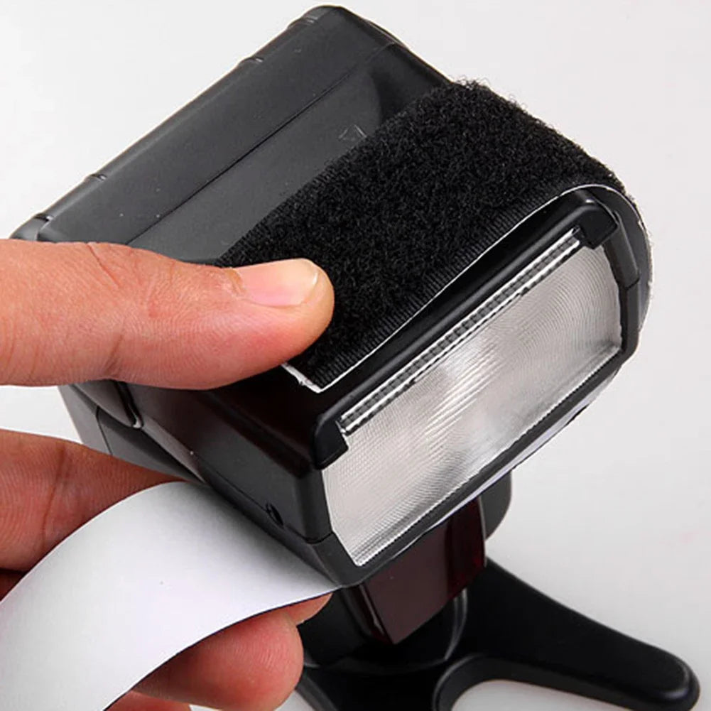 Create Artistic Photos with Premium 2in1 Photo Flash Light Diffuser Kit Soft and Natural Lighting Portable Design Oasis Select