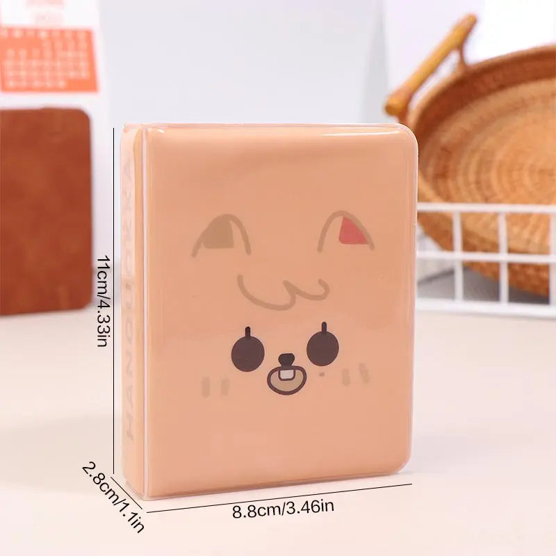 Cartoon Animals 3 Inch Album Star Photo Small Card Storage Album Cute Idol Picture Postcard Kpop Card Binder Card Book Oasis Select WW-06