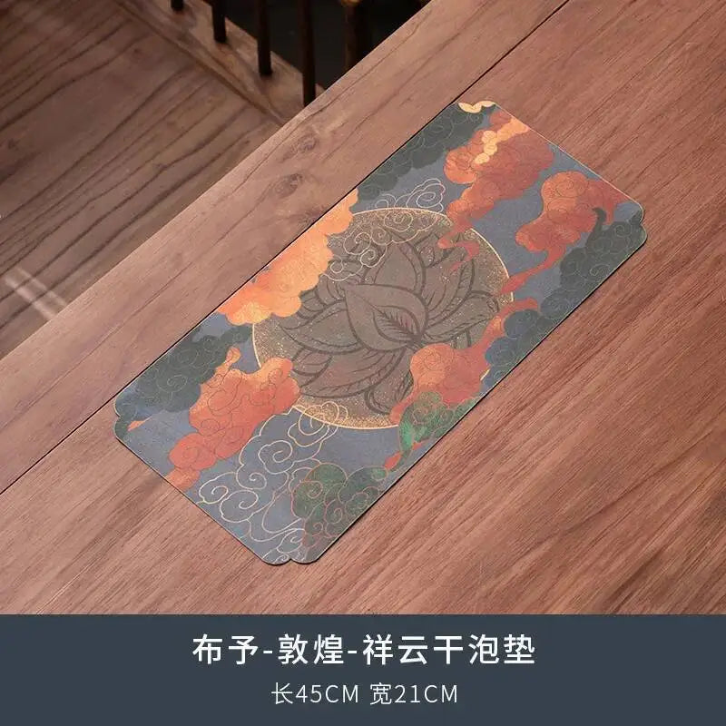 Dry Foam Mat Double-sided Tea Mat Tea Towel Tea Table Mat Teapot Mat Multi-use Tea Ceremony Oasis Select Dry Foam Mat