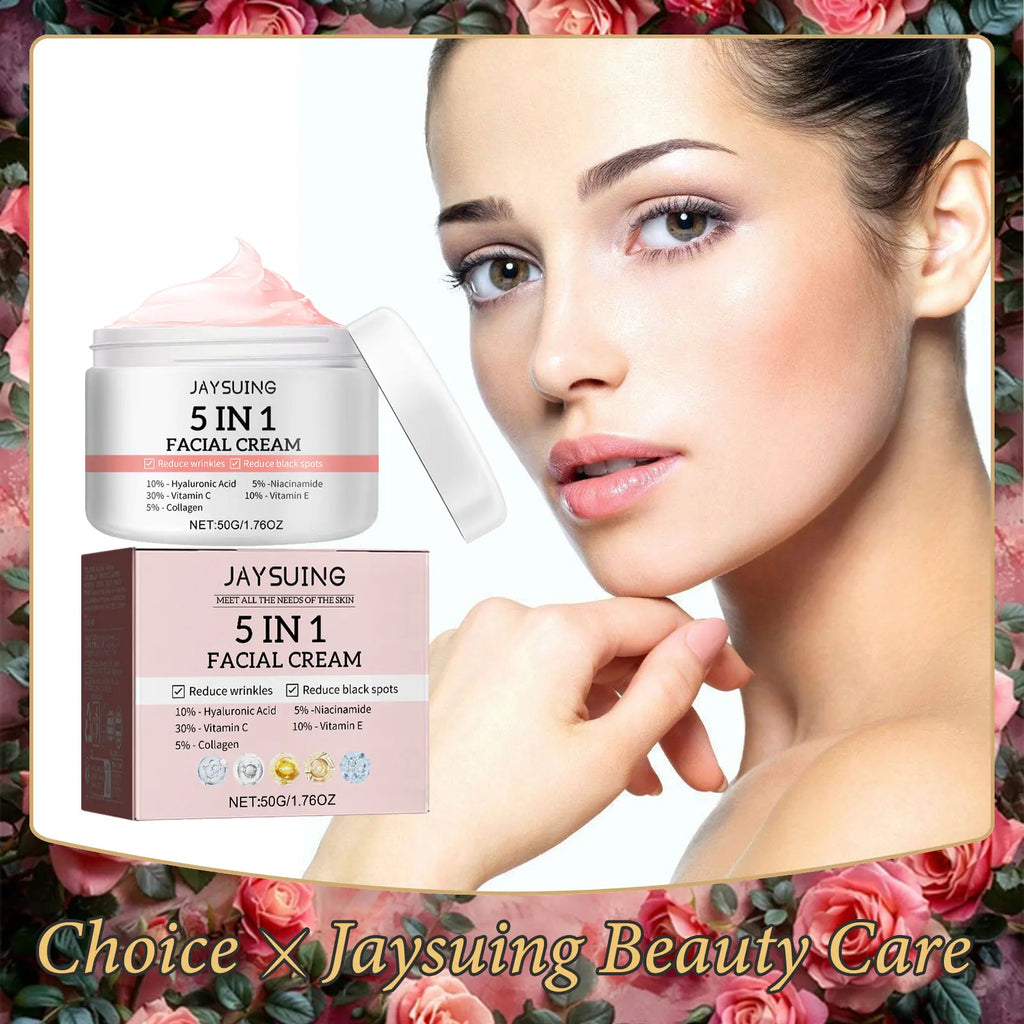 Jaysuing 5-in-1 Face Cream – Anti-Aging, Brightening & Firming Brightening Face Cream Oasis Select