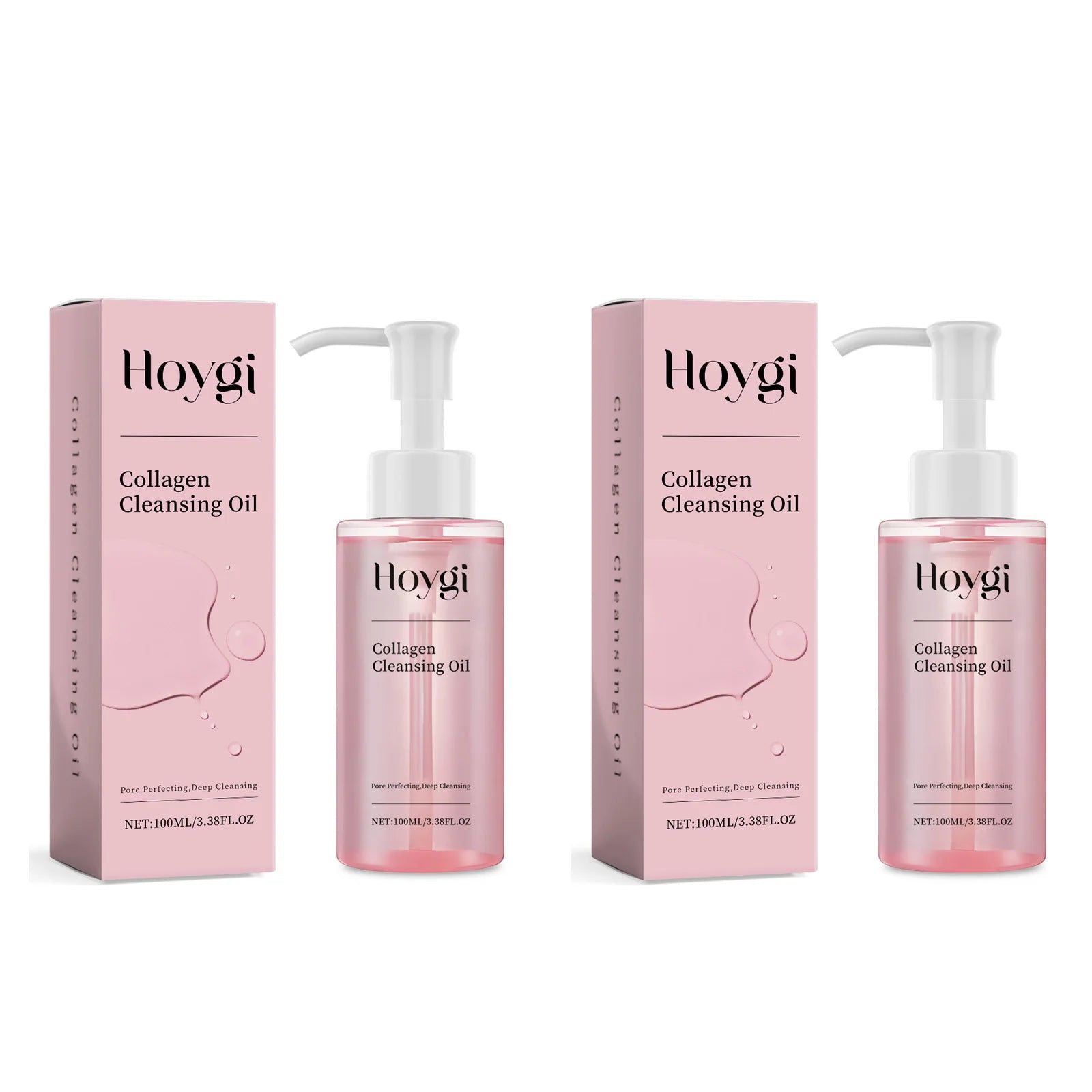 Eelhoe Collagen & Jojoba Oil Makeup Remover | Deep Pore Cleanser Cleansing Oil Oasis Select 2 x 100ml Boxed