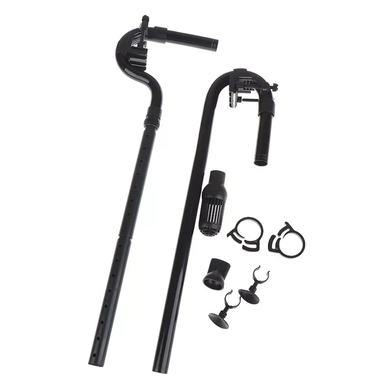 Aquarium Canister Filter Kit, External Fish Tank Filtration System, Inlet Outlet Tube, Rain Spray Bar, Outflow Pipe Complete Set Oasis Select