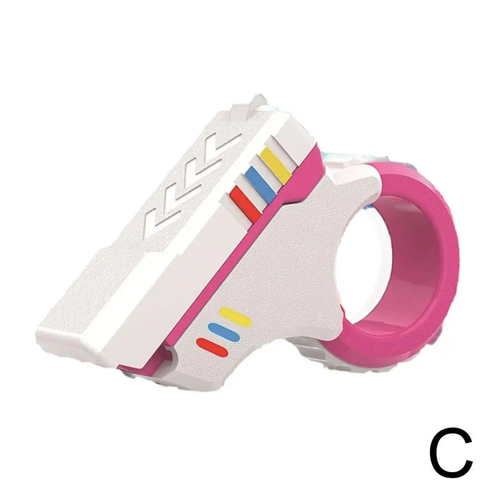 Rotary Finger Sliders Fidget Toy Office Pressure Relief Slider Ratchet Finger Fidget 3D Printed Fidegt ToysFingertip Textured Oasis Select C