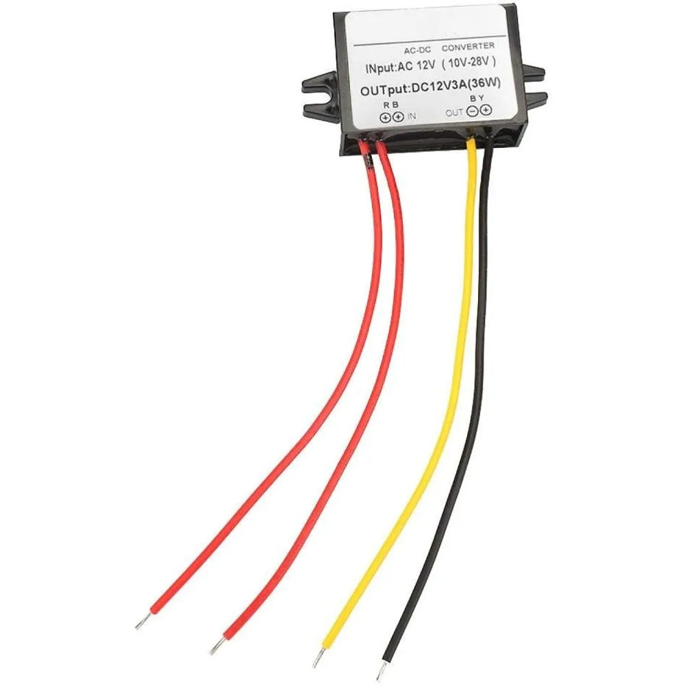 AC/DC 10-28V Step Down To 12V 3A 5A Converter Buck Converter Power Supply Module Efficient Power Conversion For Fans Water Pumps Oasis Select