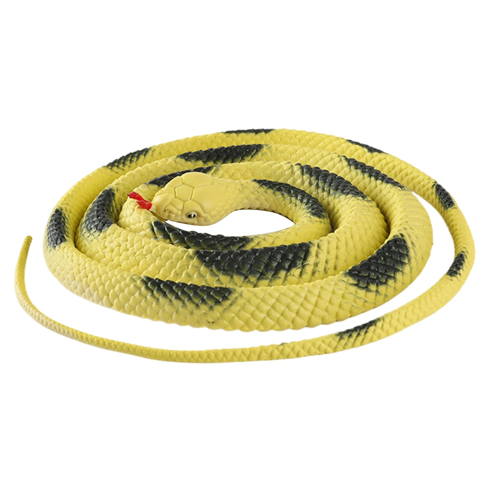 Realistic Rubber Snake Prank Toy | 127cm Halloween Anaconda