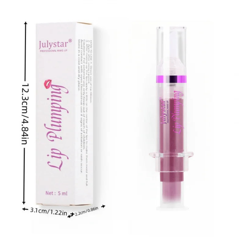 2-Pack Pearlescent Lip Oil Gloss – Moisturizing Glitter Glaze