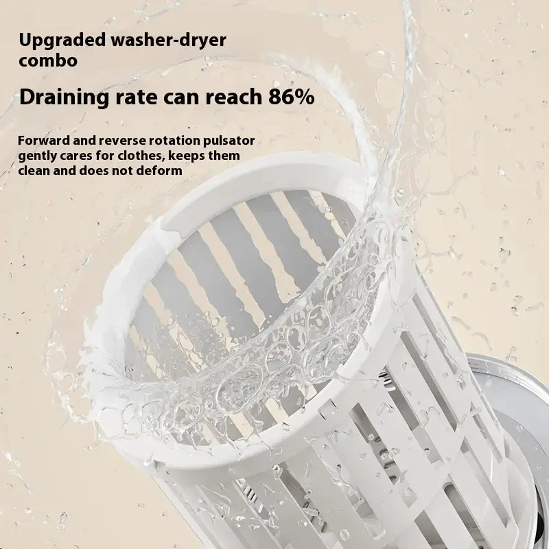 URGGU Portable Mini USB Washing Machine with Spin Dryer