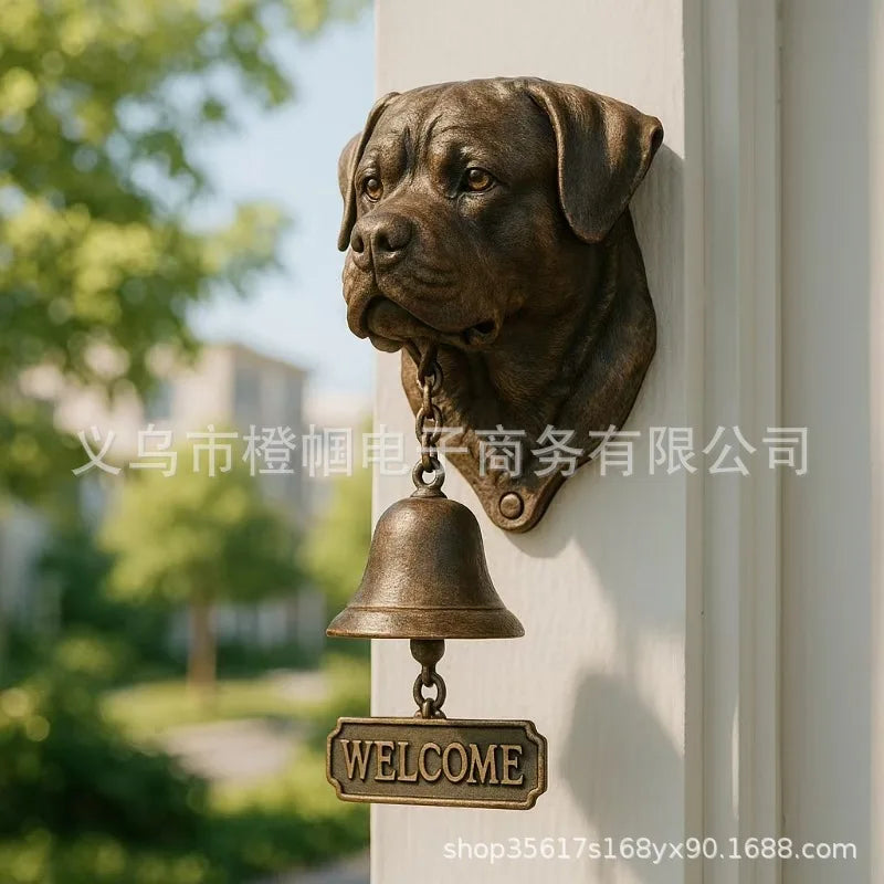 Basset Hound Welcome Doorbell Animal Series Welcome Doorbell decorative figurines Oasis Select Rottweil