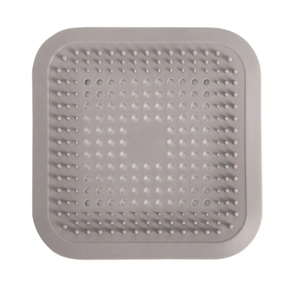 Silicone Floor Drain Cover Leakage-proof Anti-blocking Sink Hair Filter Seal Deodorant Water Stoppers Kitchen Oasis Select grey