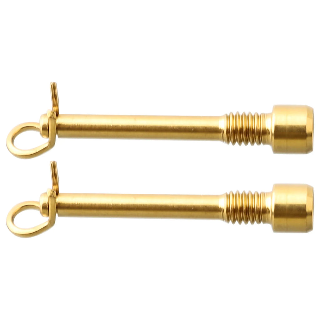 Newest Useful Hot Sale Practical Latch Bicycle Bolt Brake M4x26 Pin Screw 12*7*2cm Titanium 2-4N.M Accessories Oasis Select