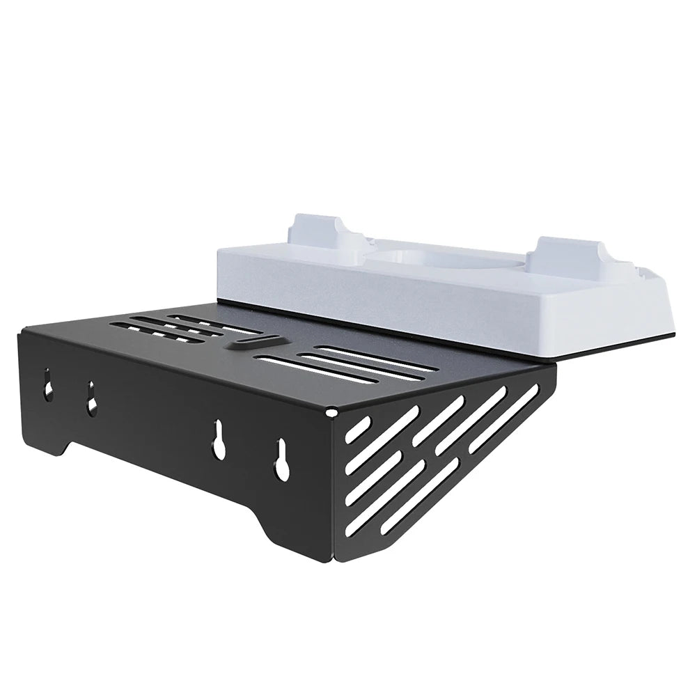 PS5 Wall Mount Stand | Dual Controller Charger & RGB Lights