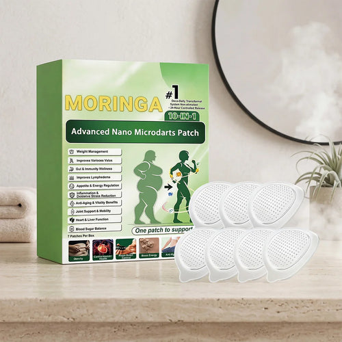 10-in-1 Moringa Microneedle Patch Show graceful lines and protect the skin all over the body for daily personal care Oasis Select