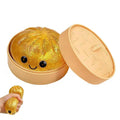 Crystal Bun Squeeze Stress Relief Toy – Anti-Anxiety Fidget Squeeze Stress Toy Oasis Select Golden