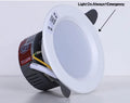 Rechargeable LED Emergency Downlight | Motion Sensor Backup
