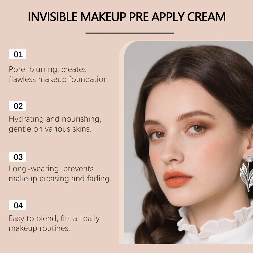 EELHOE Invisible Pore Isolation Primer UV Protection Brightening Long Lasting Makeup Base Face Cosmetic Oasis Select