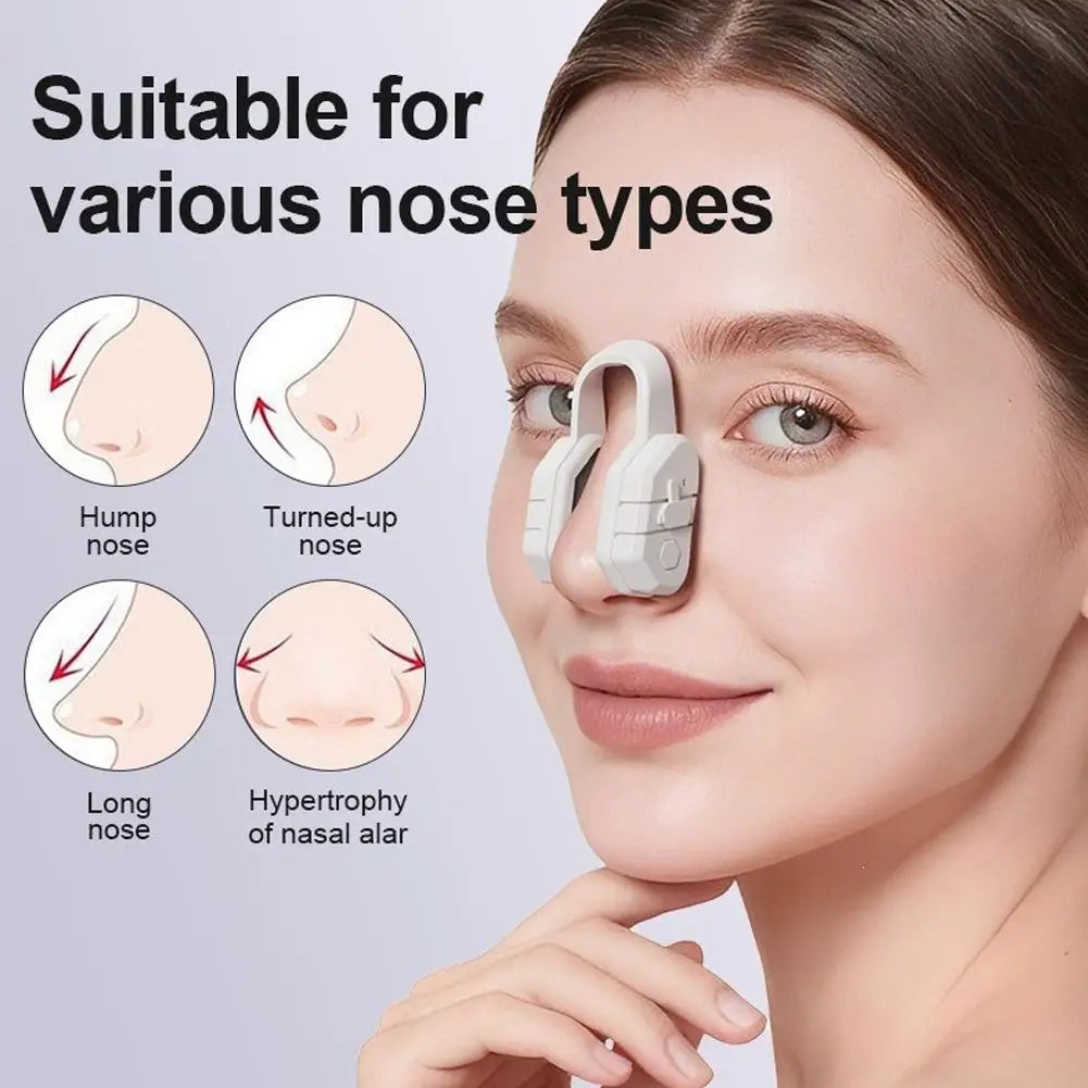 EMS Microcurrent Nose Lifter Massager – Silicone Sculpting Tool Nose Sculpting Massager Oasis Select