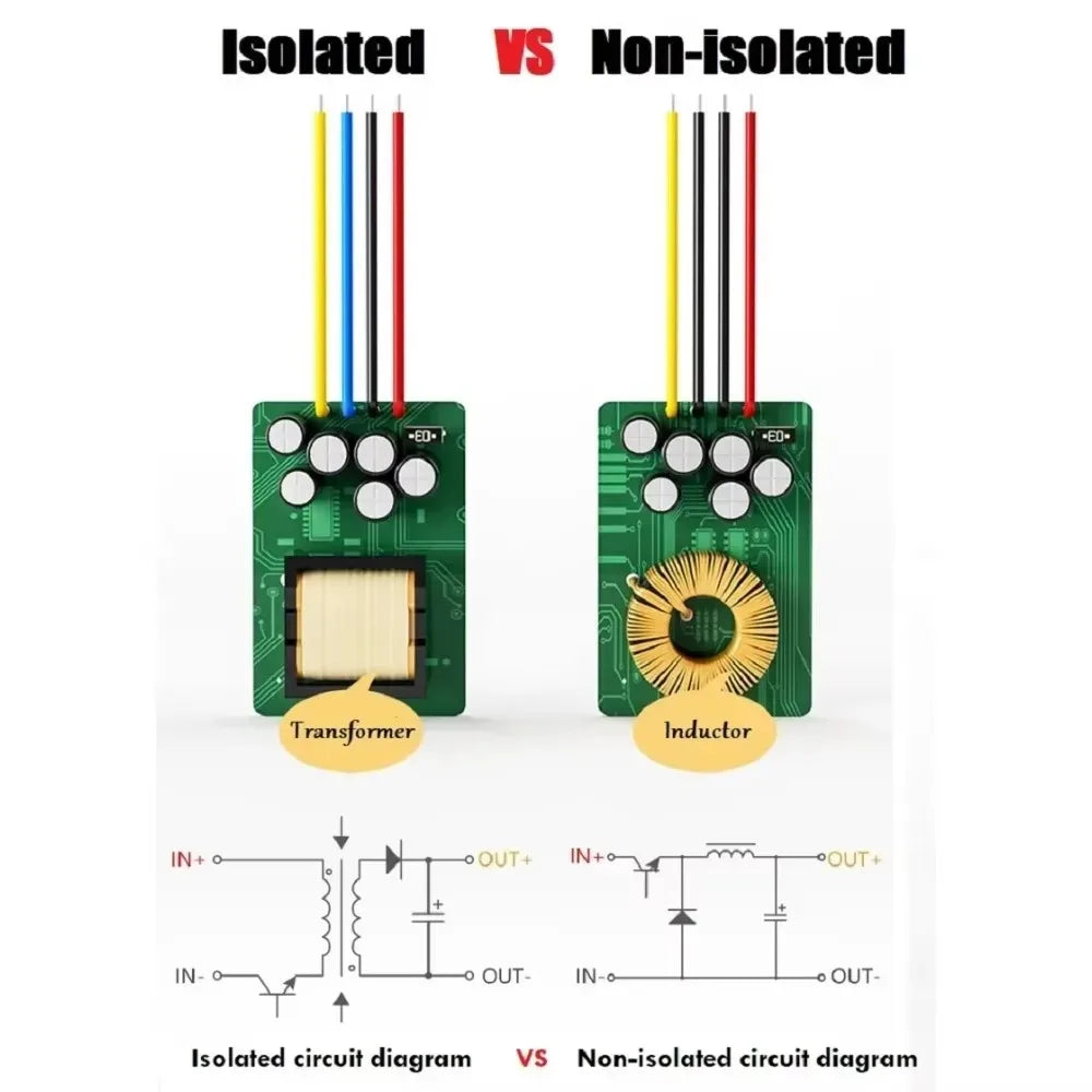 Isolated 72V to 24V 5V 12V 15A-25A 60V 48V 36V 24V 12V 100V Car Radio Speaker Regulator DC DC Buck Step Down Voltage Converter Oasis Select