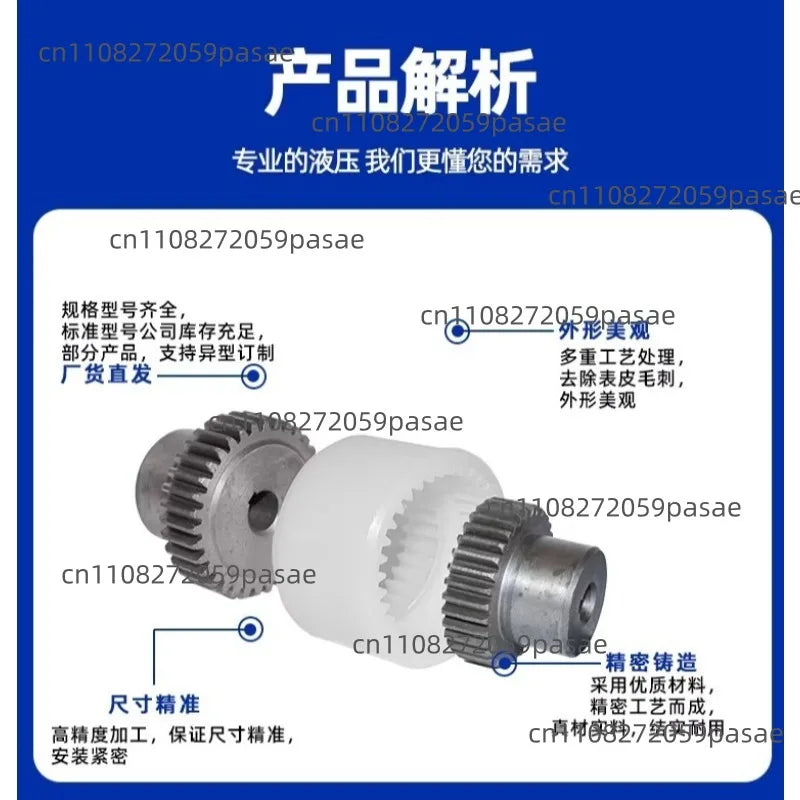 NL Reinforced Nylon Sleeve Coupling – Shaft Connector for Motors
