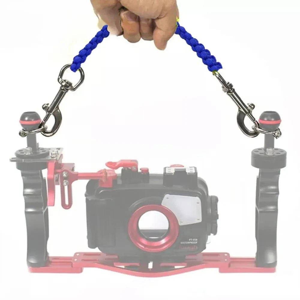 Scuba Diving Camera Housing Handle Rope Lanyard Strap Carrier for Gopro Sony Canon Light Holder Underwater Photography Accessory Oasis Select