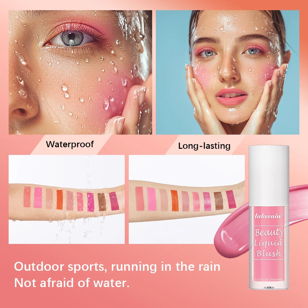 Velvet Matte Liquid Blush – Waterproof Cheek Tint 4ml Liquid Blush Oasis Select