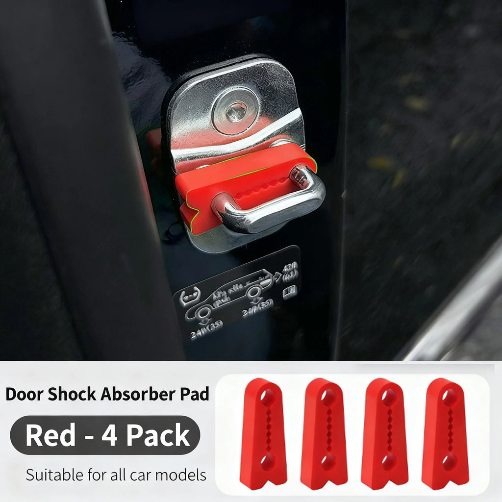 Silicone Car Door Lock Buffer Damper Pads – Universal Noise Reducer