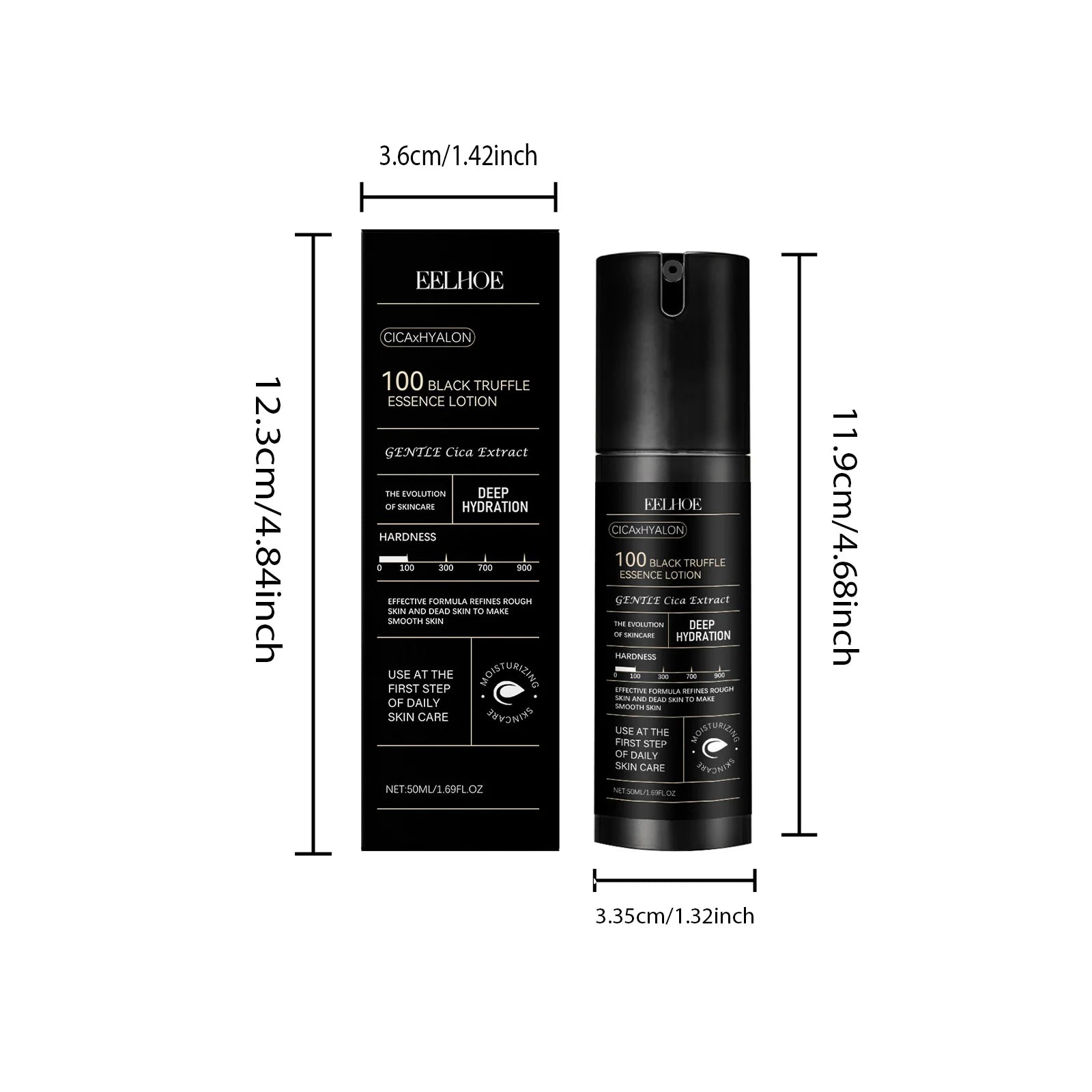 Black Truffle Essence Lotion Firming Smooth Fade Fine Line Shrink Pores Improve Elasticity Brightening Tightening Face Cream Oasis Select