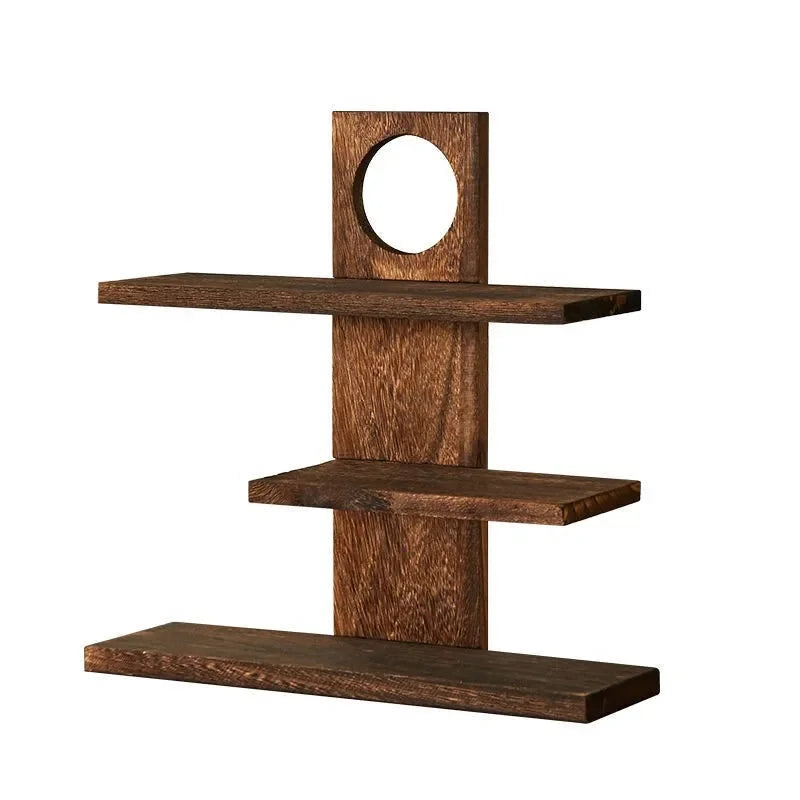 1pcs Tier Display Stand Hollow Window Design Storage Rack For Teaware Ornament Tea Cup Pot Decor Desktop Organizer Oriental Oasis Select Storage rack