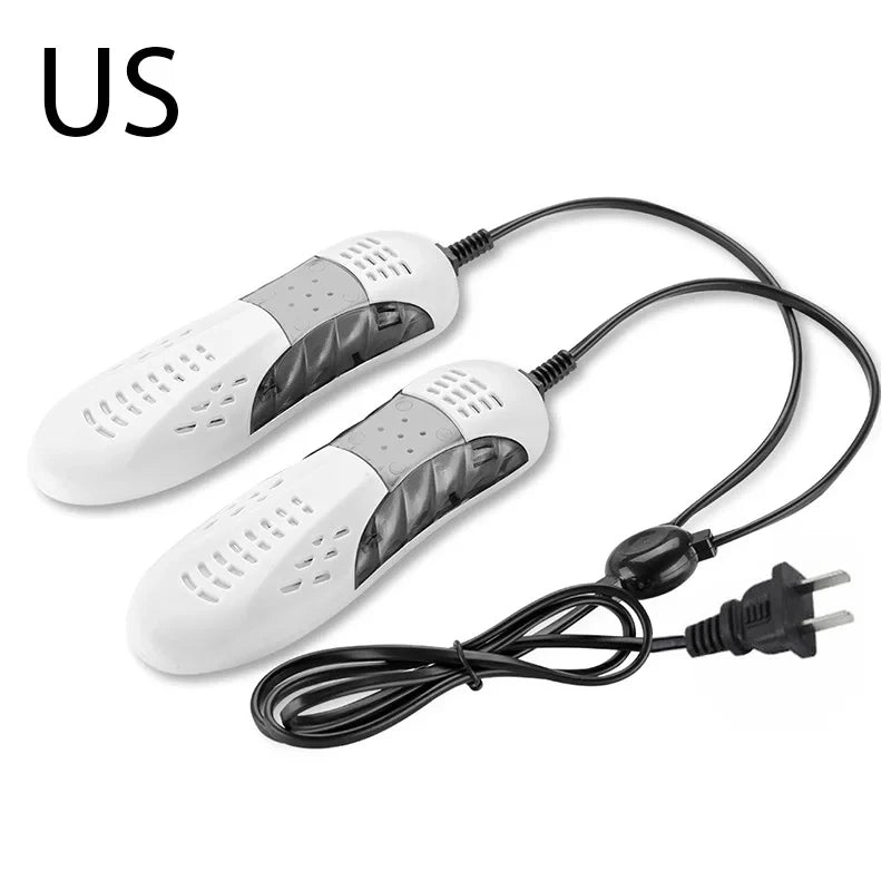 HOMEFISH Electric Shoe Dryer Deodorizer with Heat Dehumidifier Foot Warmer Heater UV Shoe Drying Machine Odor Eliminator for Boo Oasis Select US China Mainland