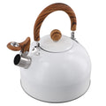 WISH 3 L Tea Kettle Stovetop Whistling Stovetop Tea Kettle For Stove Top,With Handle Oasis Select White
