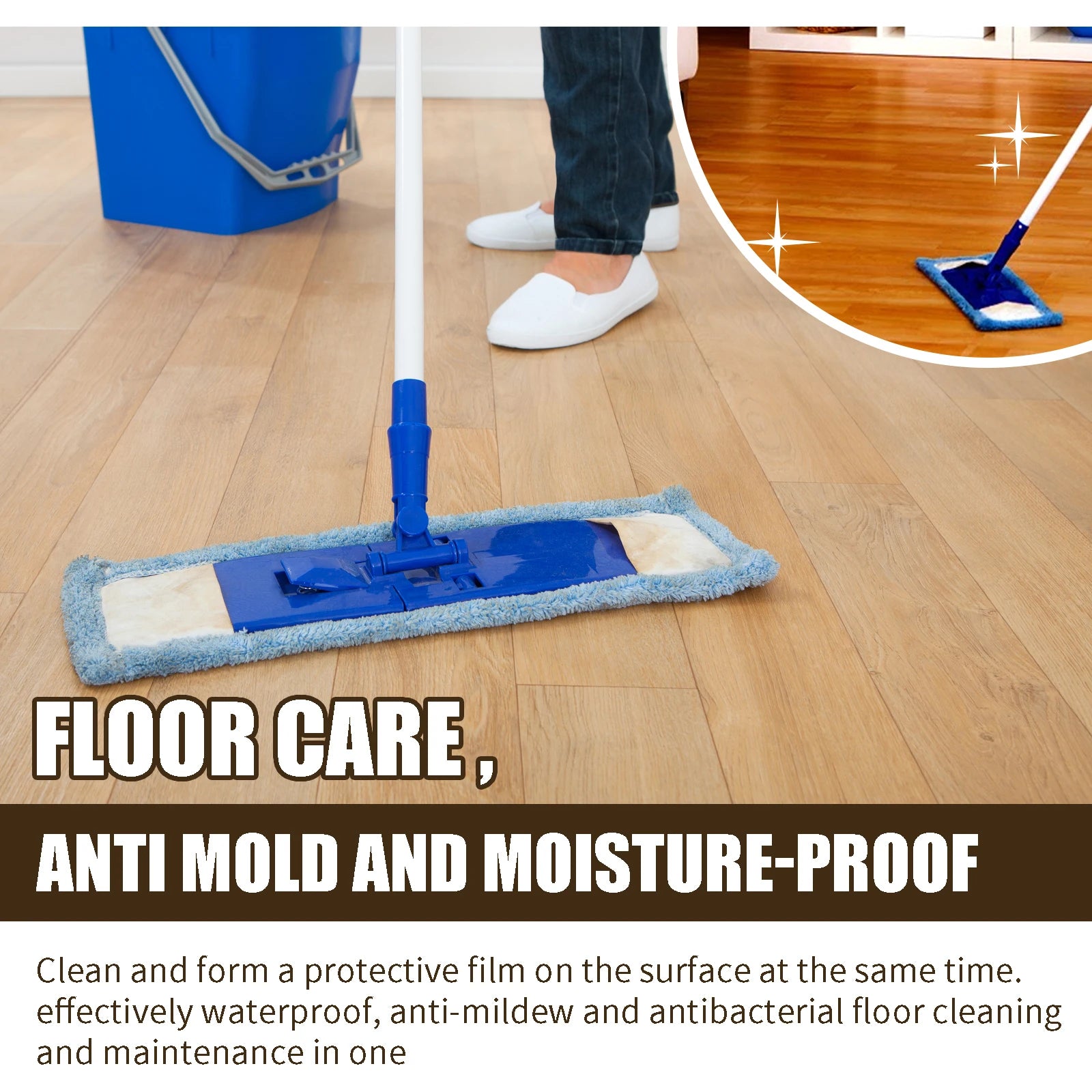 Ouhoe Furniture Polishing Spray Stain Remover Antidry Cracked Floor Polish Furniture Waterproof Scratch Refinishing Multipurpose Oasis Select
