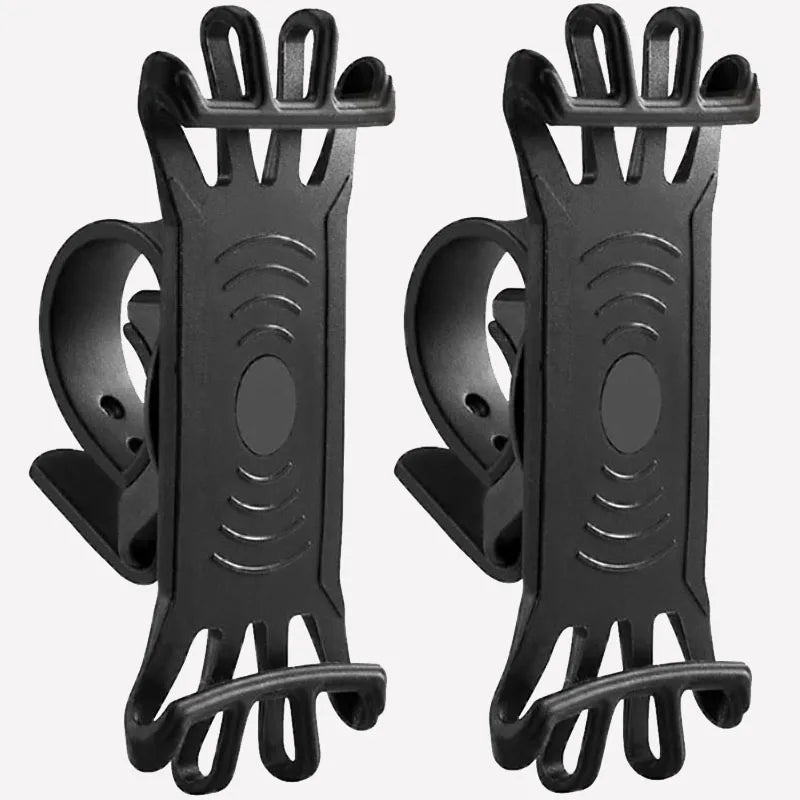 Bicycle Handlebar Holder, Bicycle Phone Holder GPS Phone Holder Silicone Motorcycle Bike Oasis Select 2 pieces