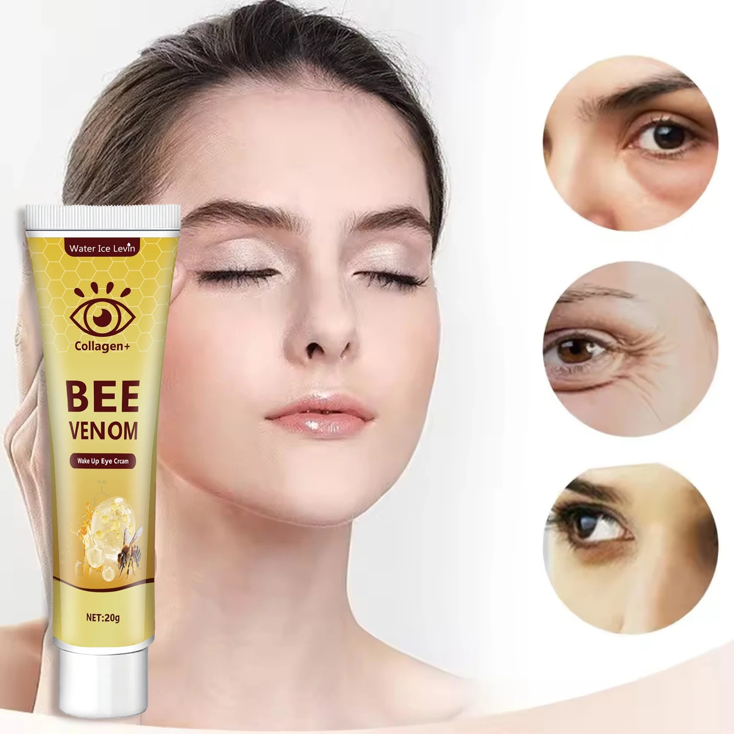 Bee Venom Eye Cream – Anti-Aging & Brightening Eye Serum Anti-Aging Eye Cream Oasis Select