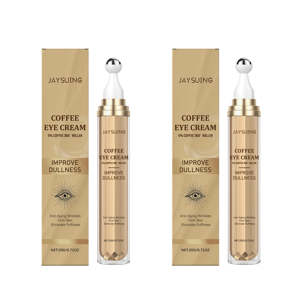 Caffeine Roller Eye Cream – Dark Circles & Puffiness Relief Roller Eye Cream Oasis Select 2 x 20g Boxed