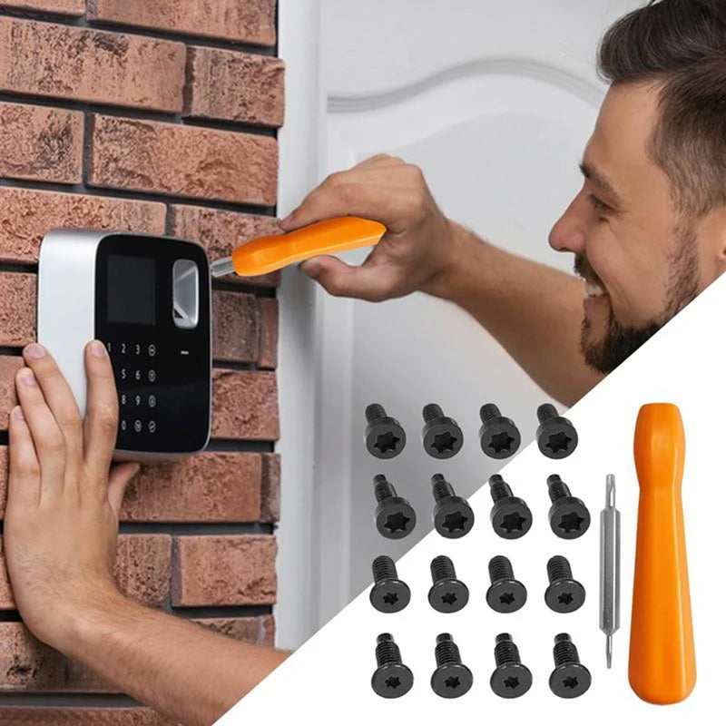 WISH Doorbell Screws Disassembly Screwdriver Ring Replacement Security Screws Compatible With Video Anti-Theft Doorbell Oasis Select