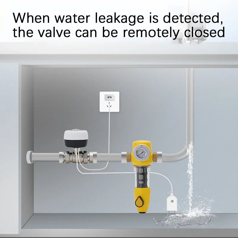 WiFi Smart Ball Valve DN15/DN20/DN25 | Alexa & Google Home Smart WiFi Ball Valve Oasis Select