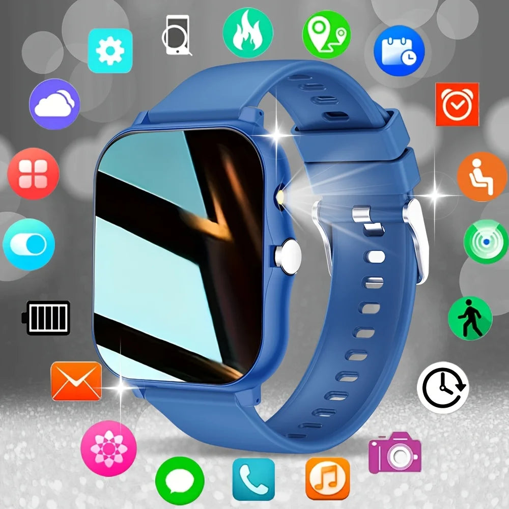 ERUN Smartwatch Fitness Tracker – Pedometer, Flashlight & Alexa