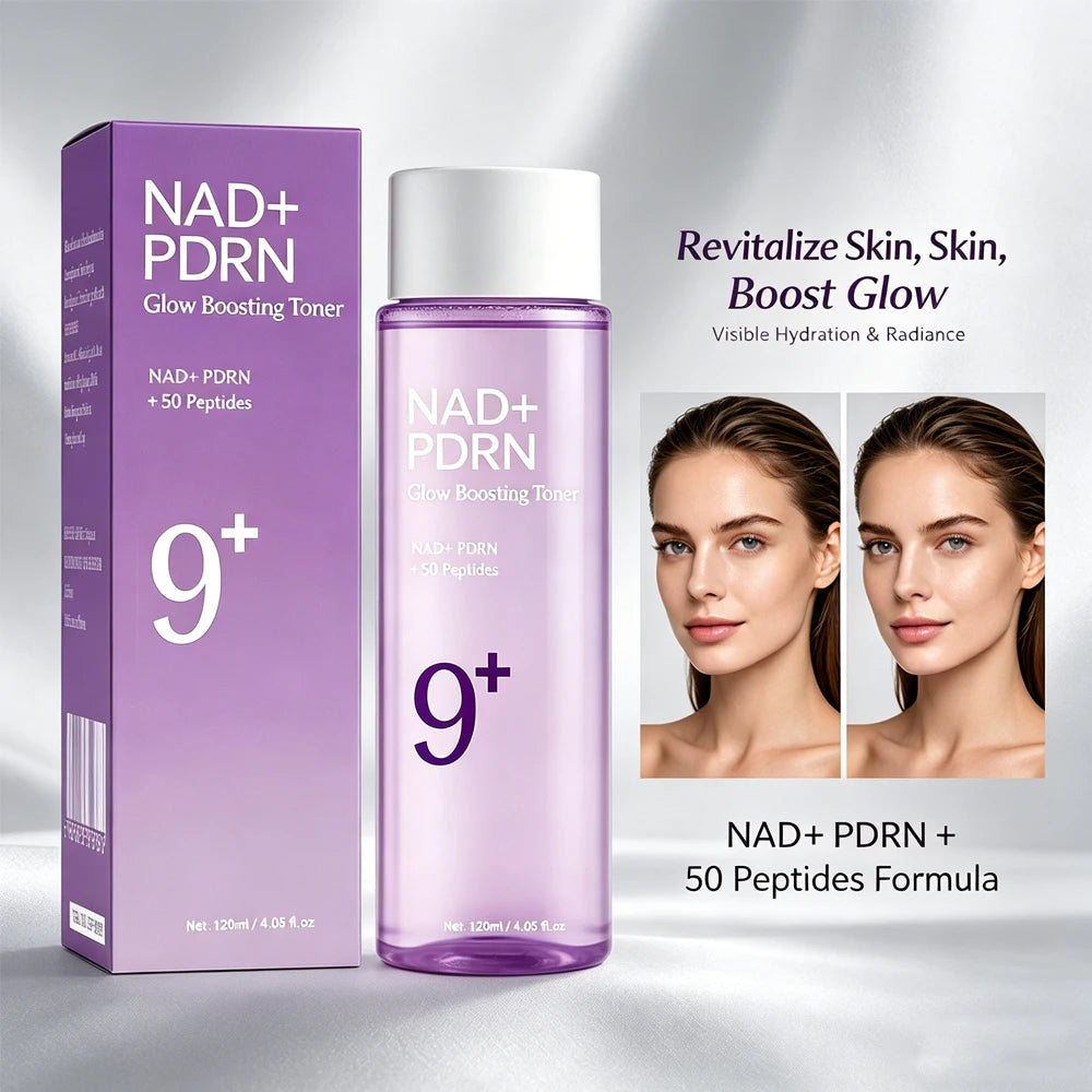 SAUVASINE NAD+ PDRN Glow Boosting Toner 120ml | Hydrating Essence