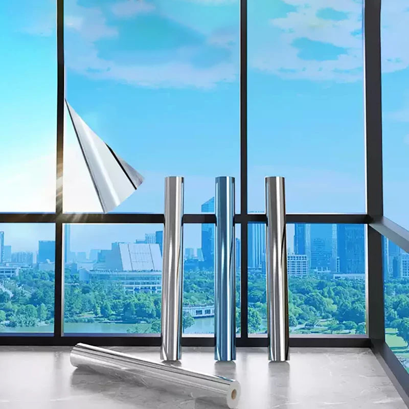 Glass Heat Insulation Film/Window Stickers Sun Protection Heat Insulation Light Blocking Thickened Home Privacy Glass Film. Oasis Select